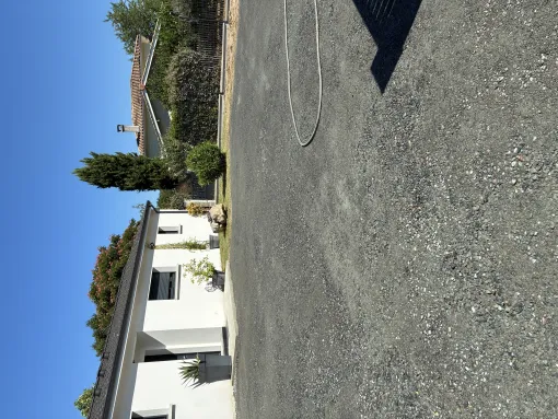 Réalisation d'un parking à Mazères, Bazas, Maçonnerie Jérôme Lucat