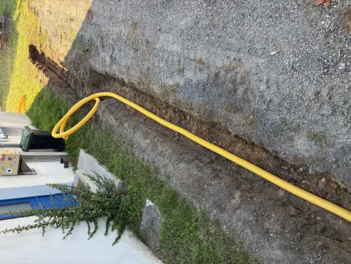 Faire un drain agricole pour évacuation de l’eau Langon, Bazas, Maçonnerie Jérôme Lucat