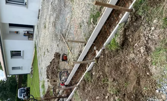 Création ou rénovation pour une entrée de maison avec portail au Bassin d'Arcachon, Bazas, Maçonnerie Jérôme Lucat