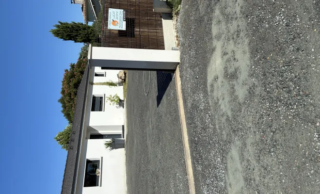 Réalisation d'un parking à Mazères, Bazas, Maçonnerie Jérôme Lucat