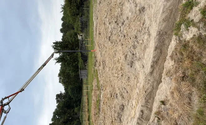 Réalisation d'une maison neuve à Cazats, Bazas, Maçonnerie Jérôme Lucat
